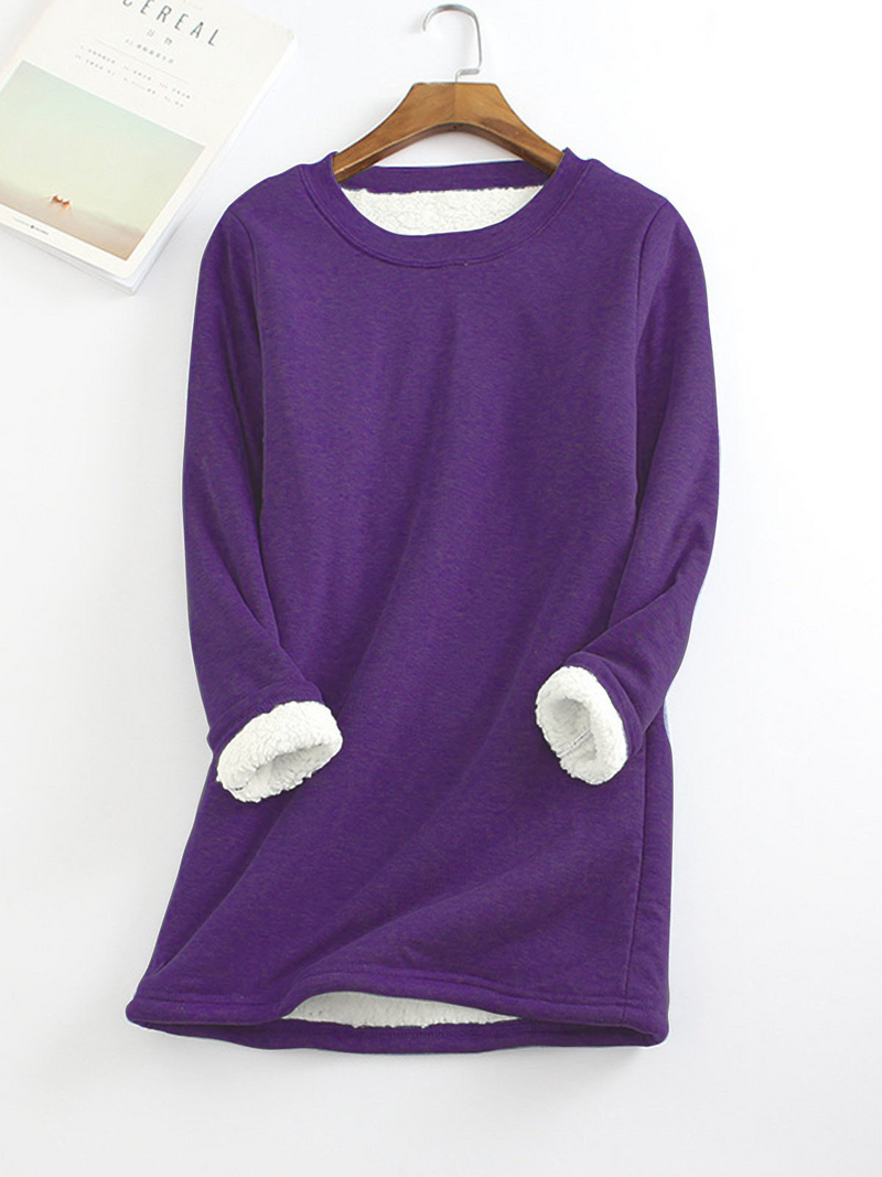 Women's Mid-length Thickened Sweater Slim Fit Warm Top