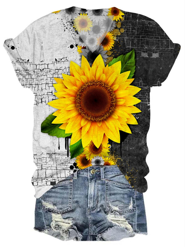 Sunflower Wall T-Shirt