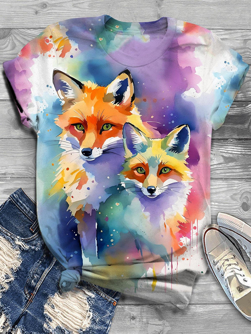 Fox Crew Neck T-Shirt